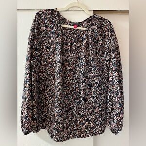 Vince Camuto Floral Blouse, M
